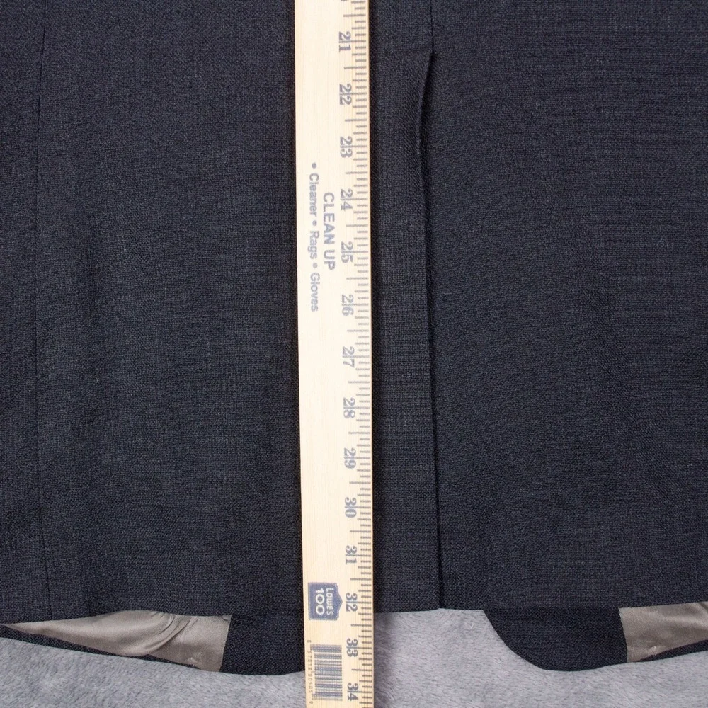 VTG Brooks Brothers Mens 42L Blazer Jacket Sport Coat Dark Gray Made in‎ USA